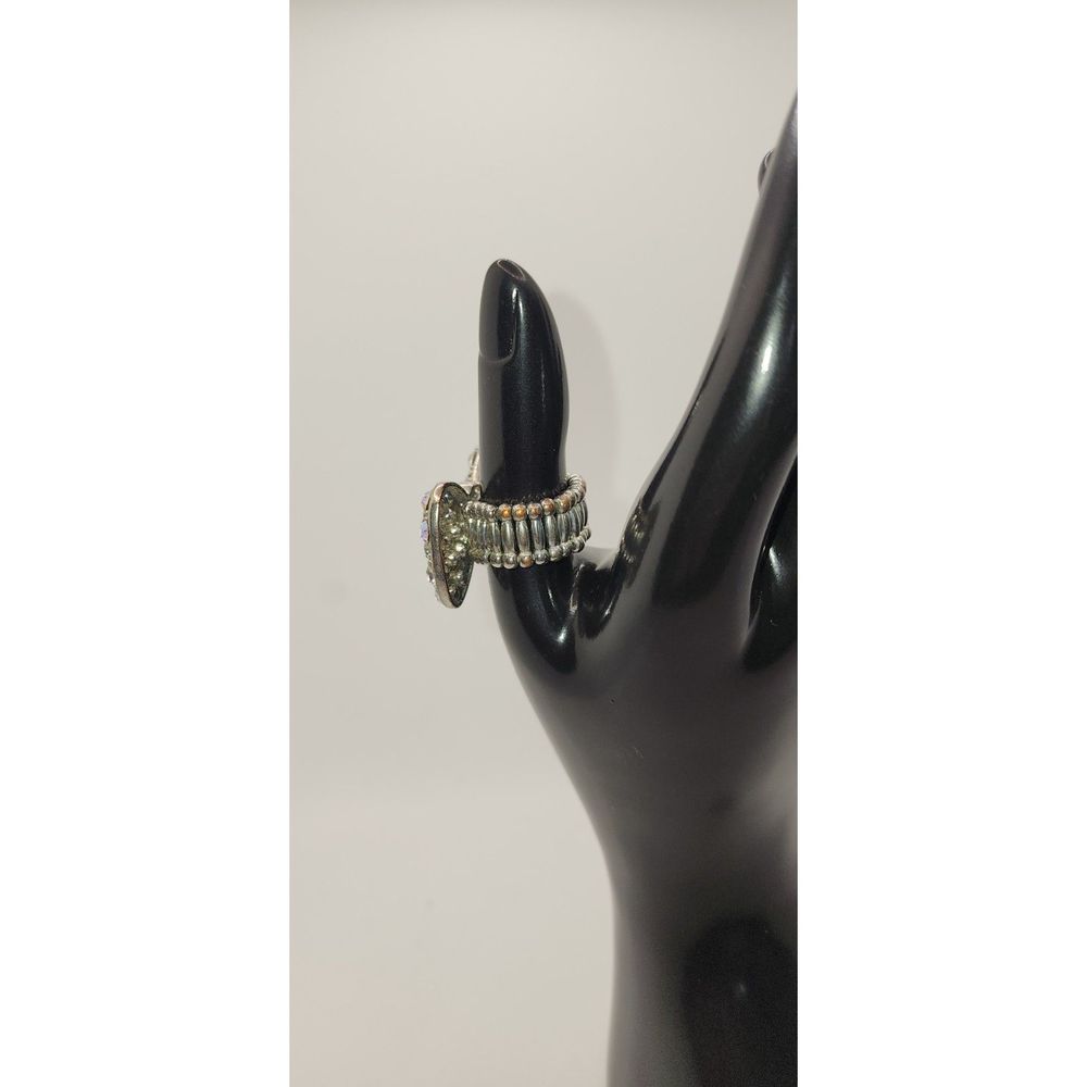 Various Rings Costume Jewelry, Statement Rings, Gold Tone Rings, Gemstone Rings - Picture 7 of 7
